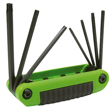 Urrea Bimaterial handle folding Torx Tamper-proof from T10 to T40 4977TXT